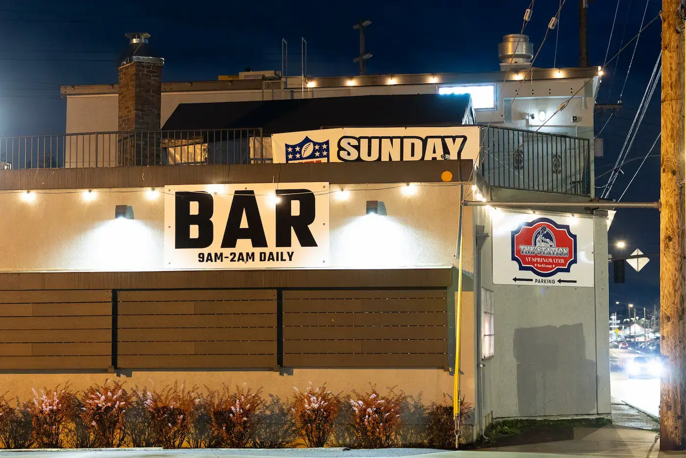 Outdoor Patio - The Station at Spring Water
