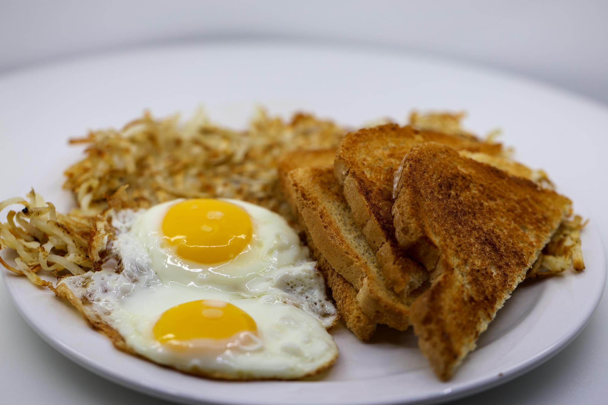 2 Eggs & Bacon or Sausage